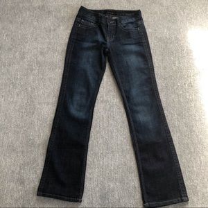 Calvin Klein Dark Wash Lean Bootcut Jeans